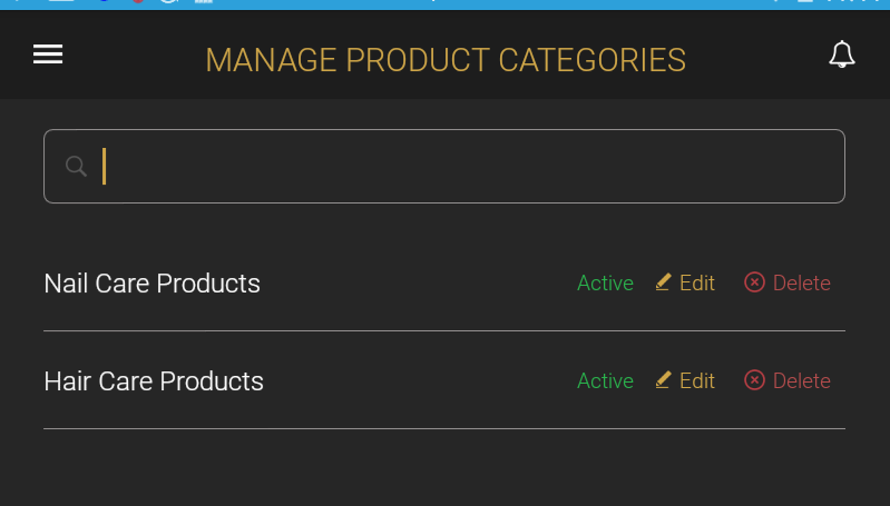 Product Categories